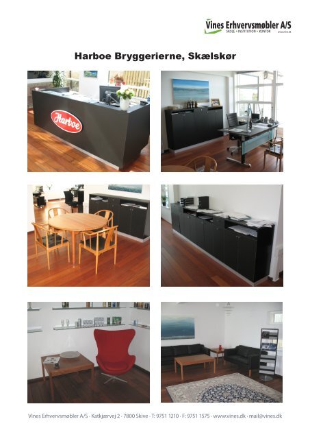 Referencer - kontormøbler - Vines Erhvervsmøbler