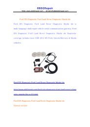 ford ids and schematics and specs ford ids and schematics and specs