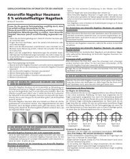 Amorolfin Nagelkur Heumann 5 ... - Heumann Pharma GmbH