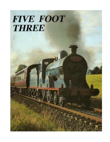 Five Foot Three Number 39 - Railway Preservation Society of Ireland