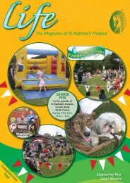 Spring 2010 Magazine PDF - St Raphael's Hospice