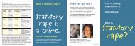 Statutory Rape.indd - Center for Children's Advocacy