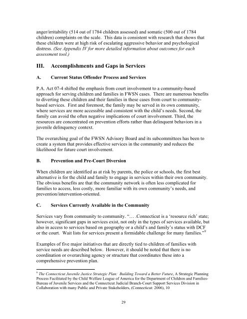 FWSN-advisorybd-repo.. - The Connecticut Juvenile Justice Alliance