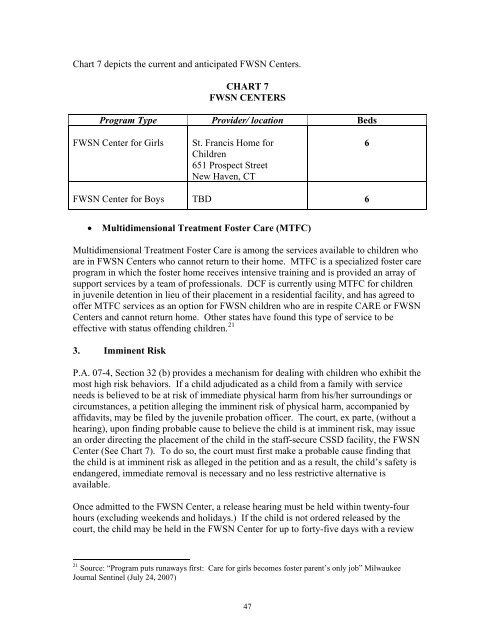 FWSN-advisorybd-repo.. - The Connecticut Juvenile Justice Alliance