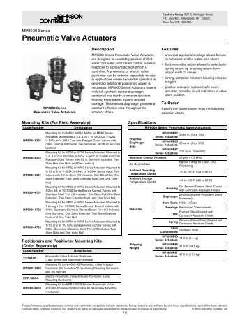 MP8000 Series Pneumatic Valve Actuators - Eprinc.net