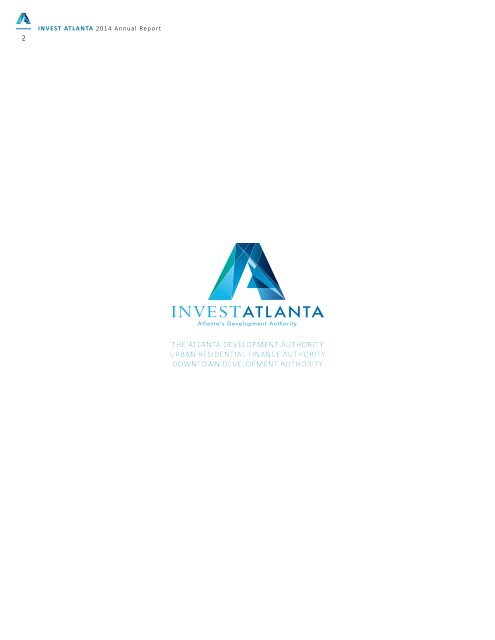 Invest Atlanta Annual Report 2014