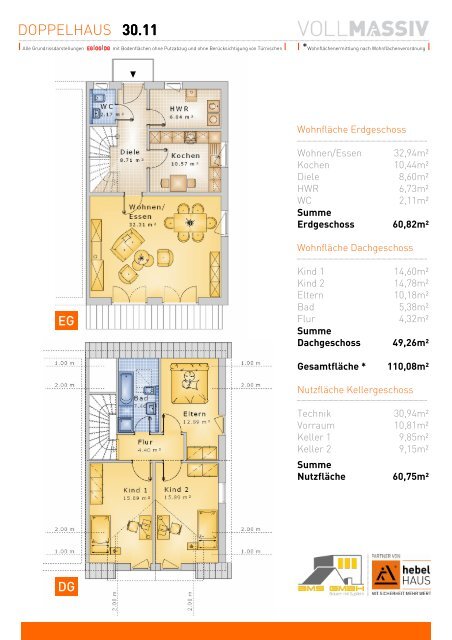 DER hebelHAUS HAUSKATALOG DOPPELHAUS