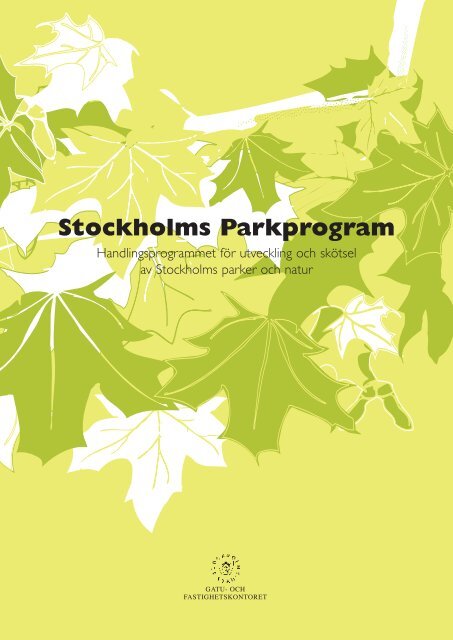 Stockholms Parkprogram - Spacescape