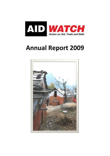 Annual Report 2009 - Aid/Watch