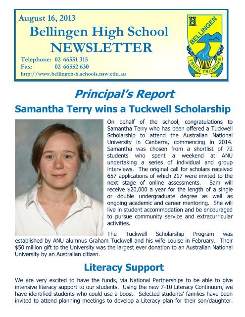 Https Www Kingscliff Nsw Edu Au Wp Content Uploads 2018 09 100918 Pdf