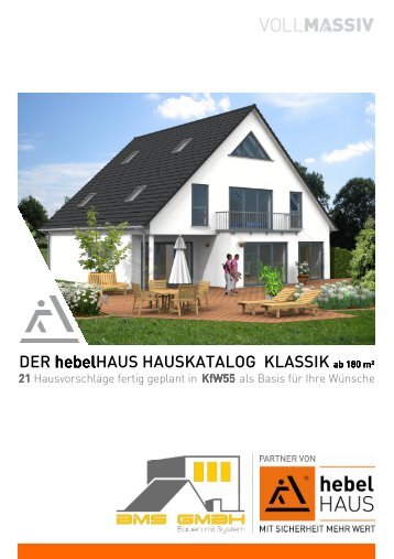 DER hebelHAUS HAUSKATALOG KLASSIK ab 180 m²