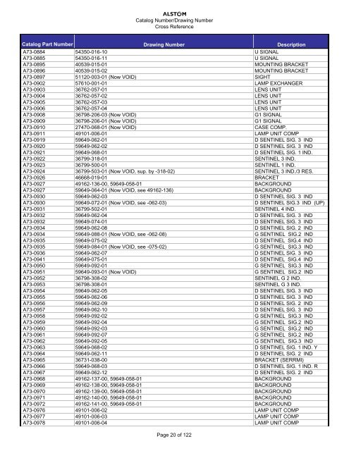 Cross Reference Guide1 - Alstom