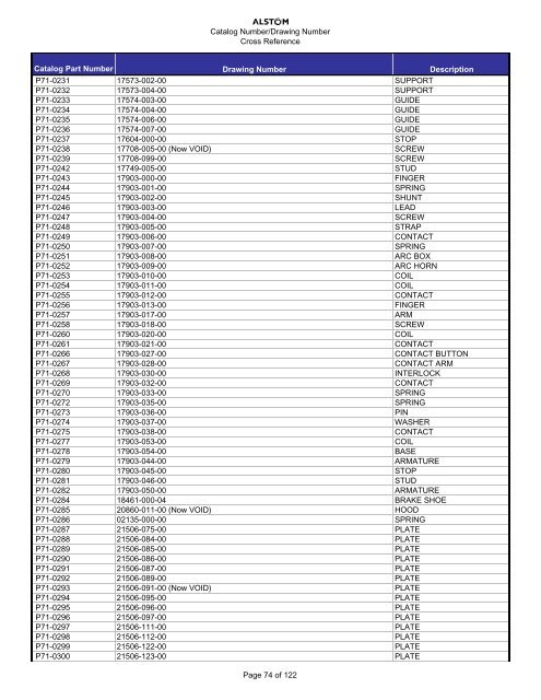 Cross Reference Guide1 - Alstom