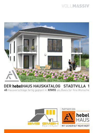 DER hebelHAUS HAUSKATALOG STADTVILLA 1