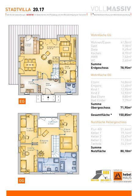 DER hebelHAUS HAUSKATALOG STADTVILLA 1