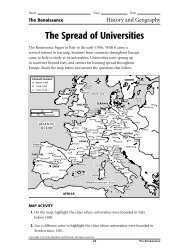 The Spread of Universities - J-blanchard.org