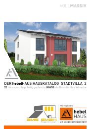 DER hebelHAUS HAUSKATALOG STADTVILLA 2