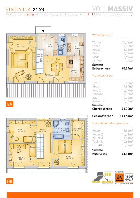 DER hebelHAUS HAUSKATALOG STADTVILLA 2