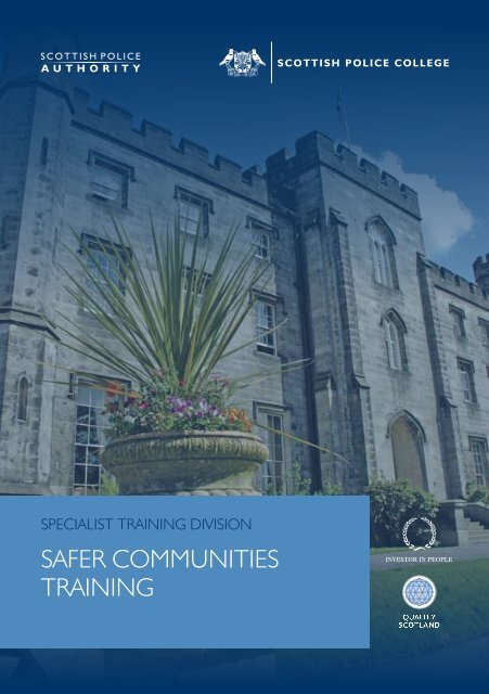 safer communities training - Scottish Community Safety Network