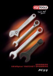 rond KS Tools 911.8116 – Spatule de support en plastique plat
