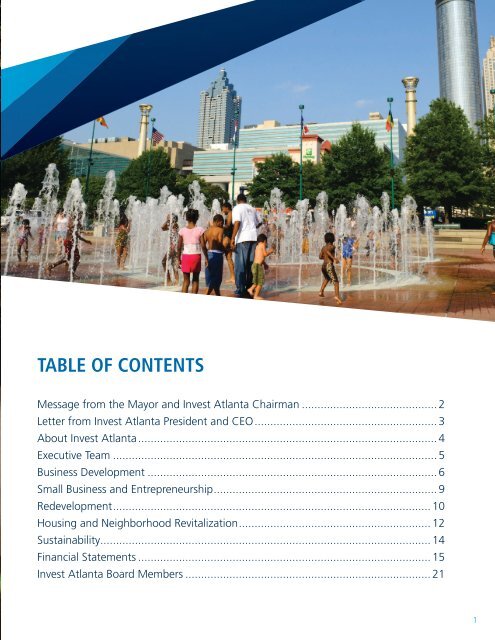 Invest Atlanta Annual Report 2012