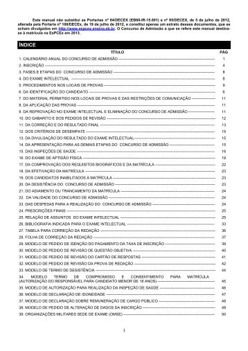 Manual do Candidato - EsPCEx - Escola Preparatória de Cadetes ...
