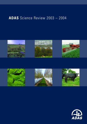 ADAS Science Review 2003 â€“ 2004 - Bandatanang