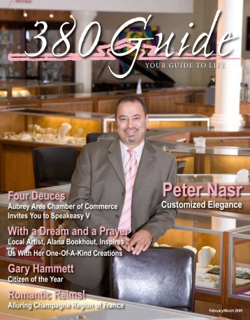 Peter Nasr Customized Elegance - 380Guide Magazine