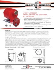 M100T - Electro-Sensors, Inc.