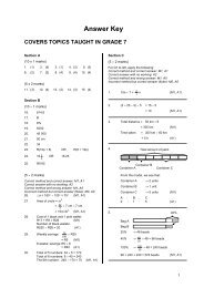 Section A (20 x 2 marks) - Singapore Maths