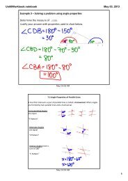 Example 3 – Solving a problem using angle properties Determine ...