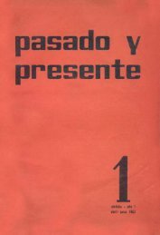 Pasado y Presente NÂº 1 (Abr.-Jun. 1963) - CeDInCI