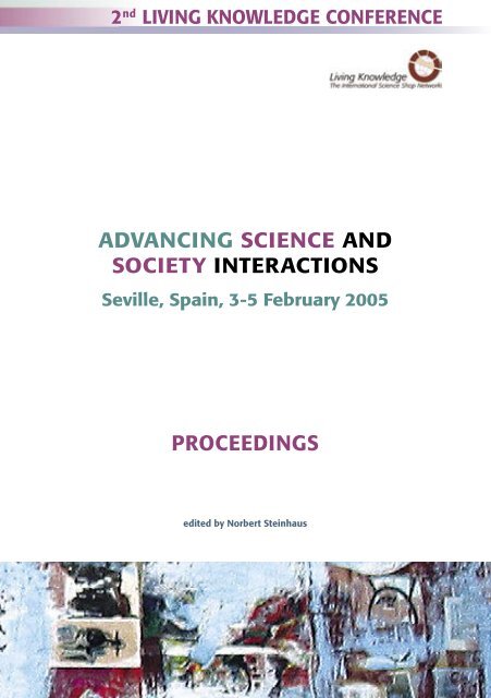 Advancing Science And Society Interactions Living Knowledge