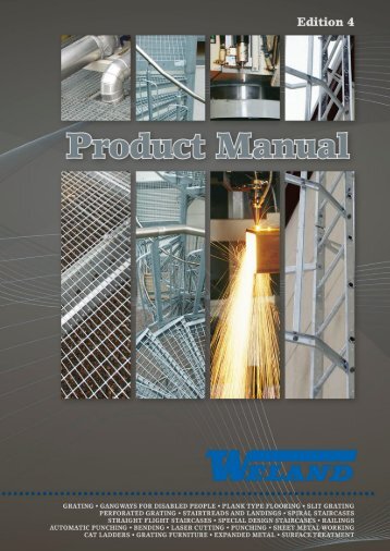 Welands Product Manual - Edition 4 - Weland Ltd.