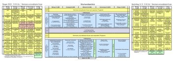 WochenÃ¼berblick - Klinik fÃ¼r Klinische Pharmakologie und Toxikologie