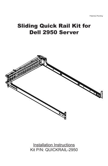 QUICKRAIL-2950 Instructions - Rackmount Solutions