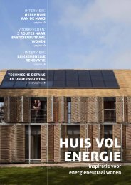 inspiratie voor energieneutraal wonen - Energiesprong