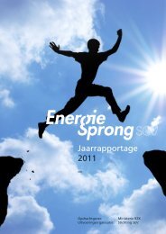 Jaarrapportage 2011 â - Energiesprong