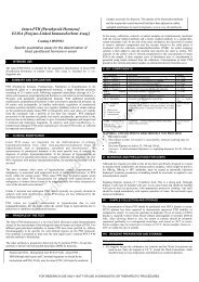 Intact-PTH [Parathyroid Hormone] ELISA [Enzyme ... - IBL-America