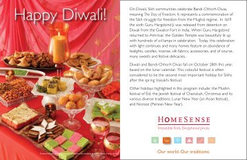Happy Diwali! - HomeSense