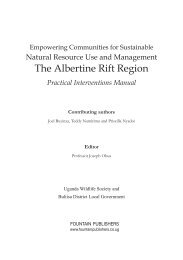 Empowering Communities for Sustainable Natural Resource Use ...