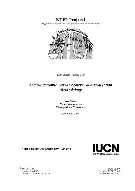 Socio-Economic Baseline Survey and Evaluation Methodology - TABI