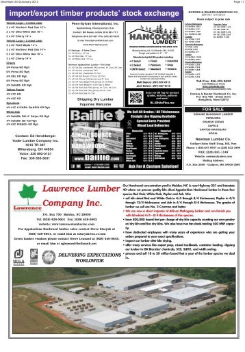 Lawrence Lumber Company Inc. - Miller Publishing Corporation