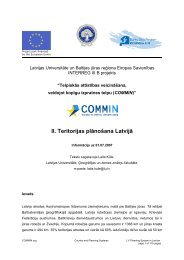 LV Planning System in Latvian - COMMIN