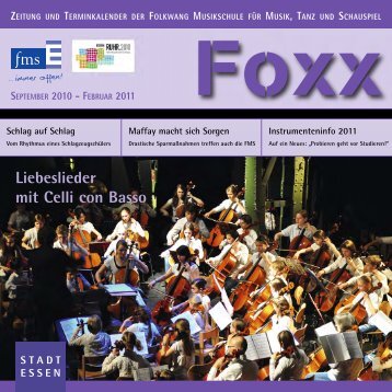 Foxx - Folkwang Musikschule - Essen