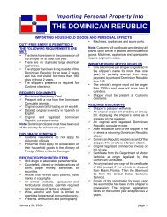 THE DOMINICAN REPUBLIC
