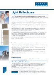 Light Reflectance - Godfrey Hirst Carpets