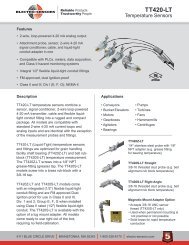 TT420-LT - Electro-Sensors, Inc.