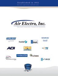 Line Card - Air Electro, Inc.