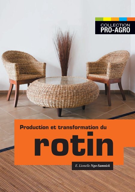 Production et transformation du rotin
